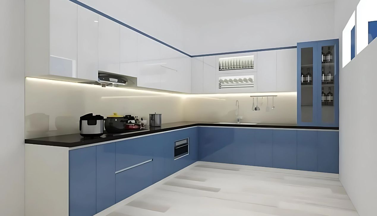 Mẫu Tủ Bếp Đẹp Chữ L Mẫu Tủ Bếp Đẹp Chữ L