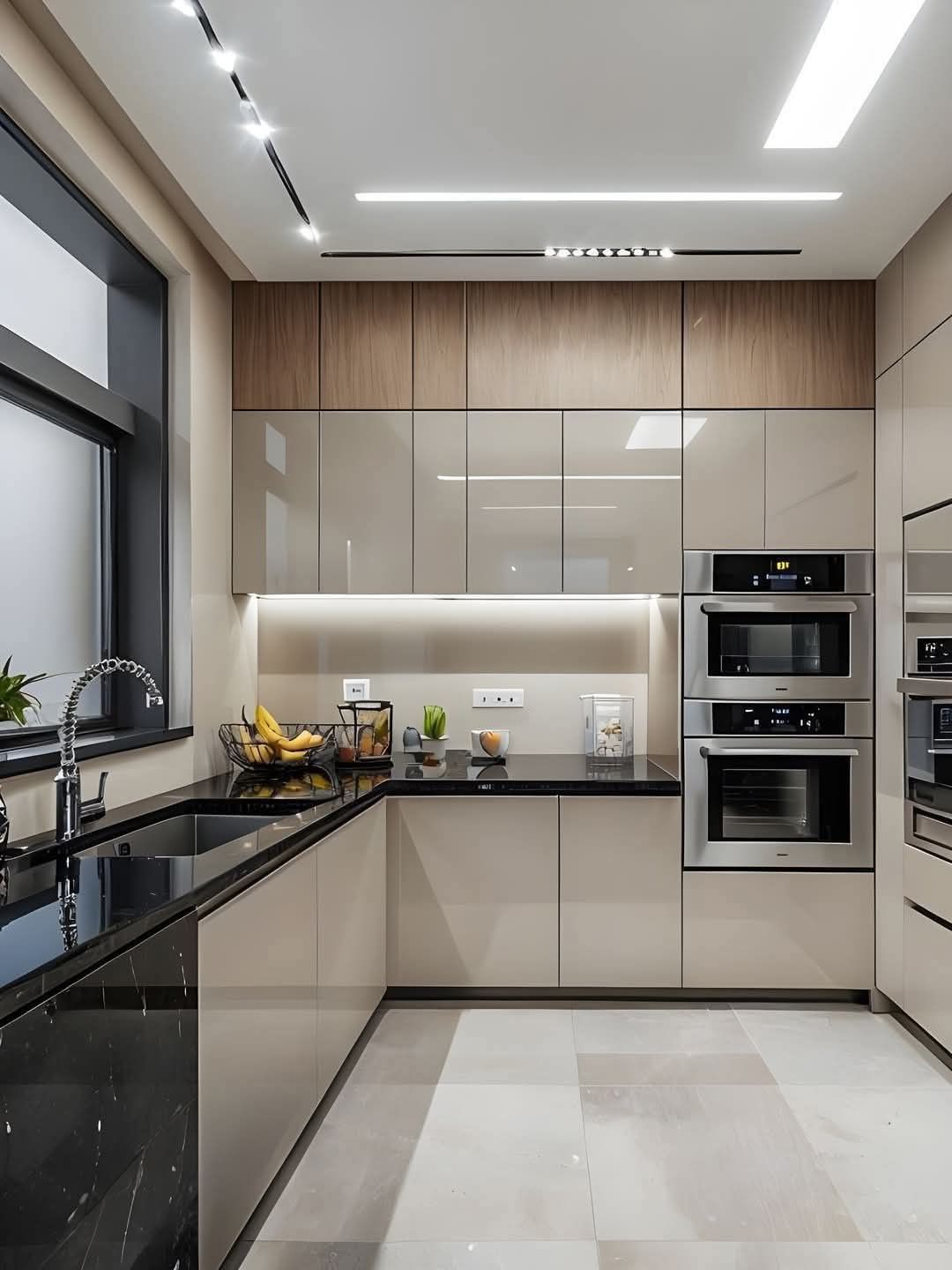 Mẫu tủ bếp nhỏ đẹp phong cách Modern style Mẫu tủ bếp nhỏ đẹp phong cách Modern style