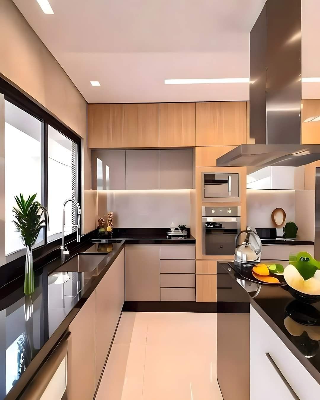Mẫu tủ bếp nhỏ đẹp tinh tế Mẫu tủ bếp nhỏ đẹp tinh tế