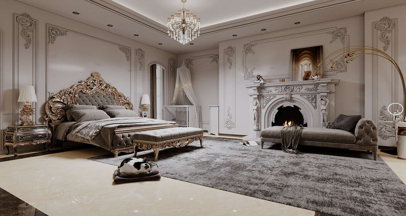 Nội thất cổ điển châu Âu Nội thất cổ điển châu Âu