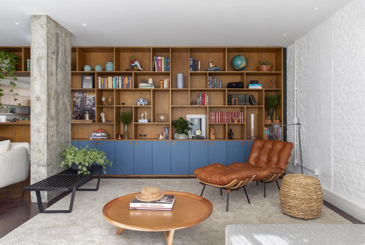 Phòng khách kết hợp phòng đọc sách Phòng khách kết hợp phòng đọc sách