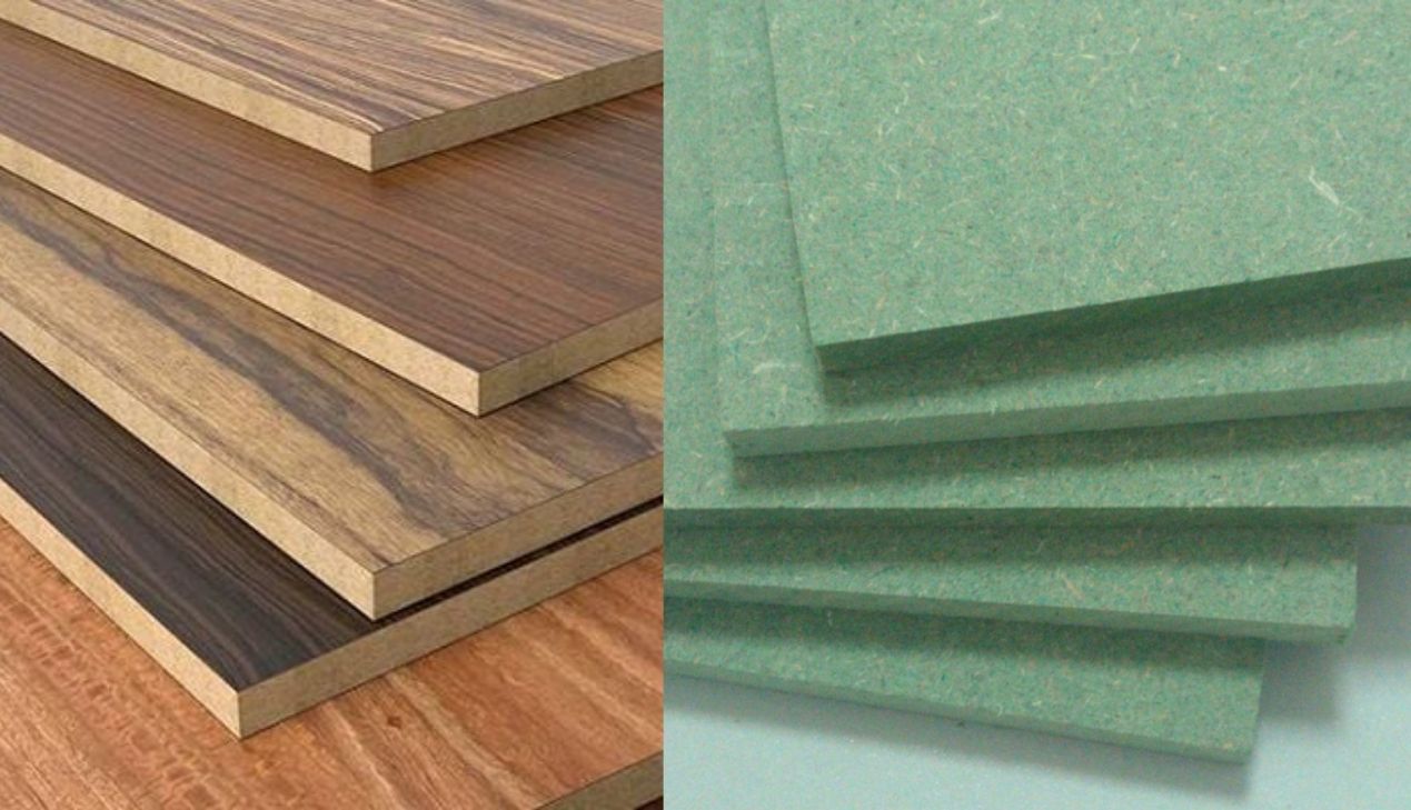 So sánh MDF cốt nâu và cốt xanh So sánh MDF cốt nâu và cốt xanh