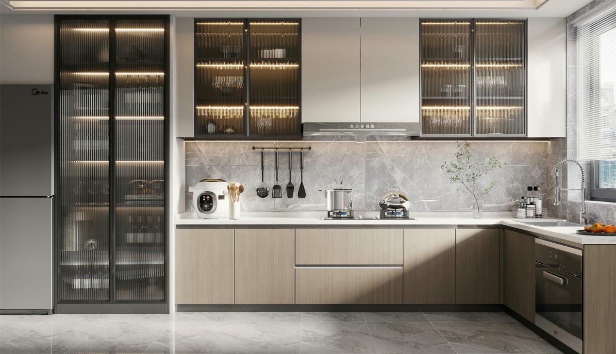 Tham khảo mẫu tủ gỗ công nghiệp MDF đẹp Tham khảo mẫu tủ gỗ công nghiệp MDF đẹp
