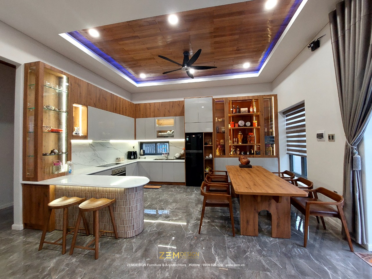 Thi công bếp hiện đại Thi công bếp hiện đại
