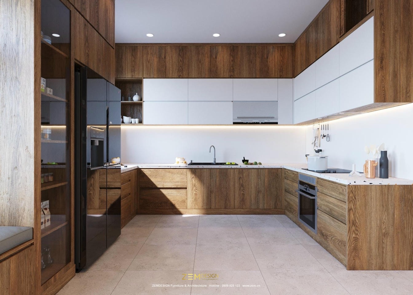 Thi công nội thất bếp đơn giản