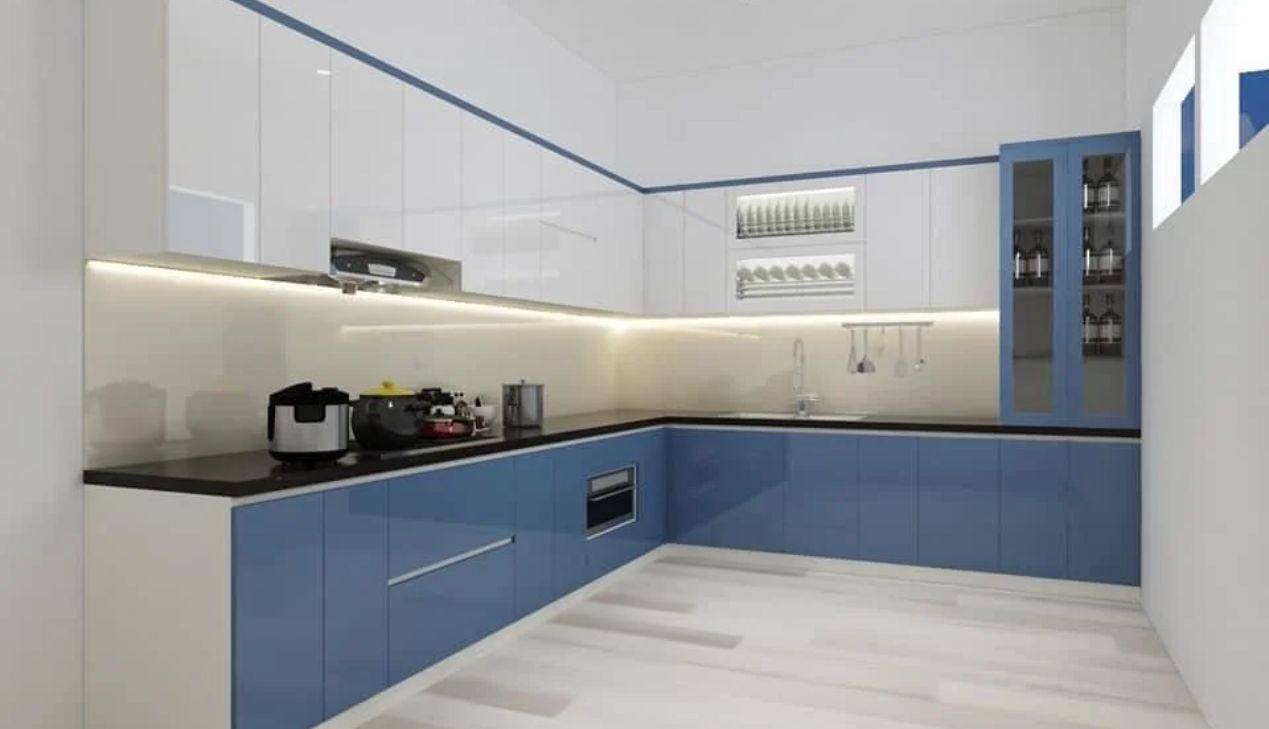 Thi công tủ bếp nhựa uy tín