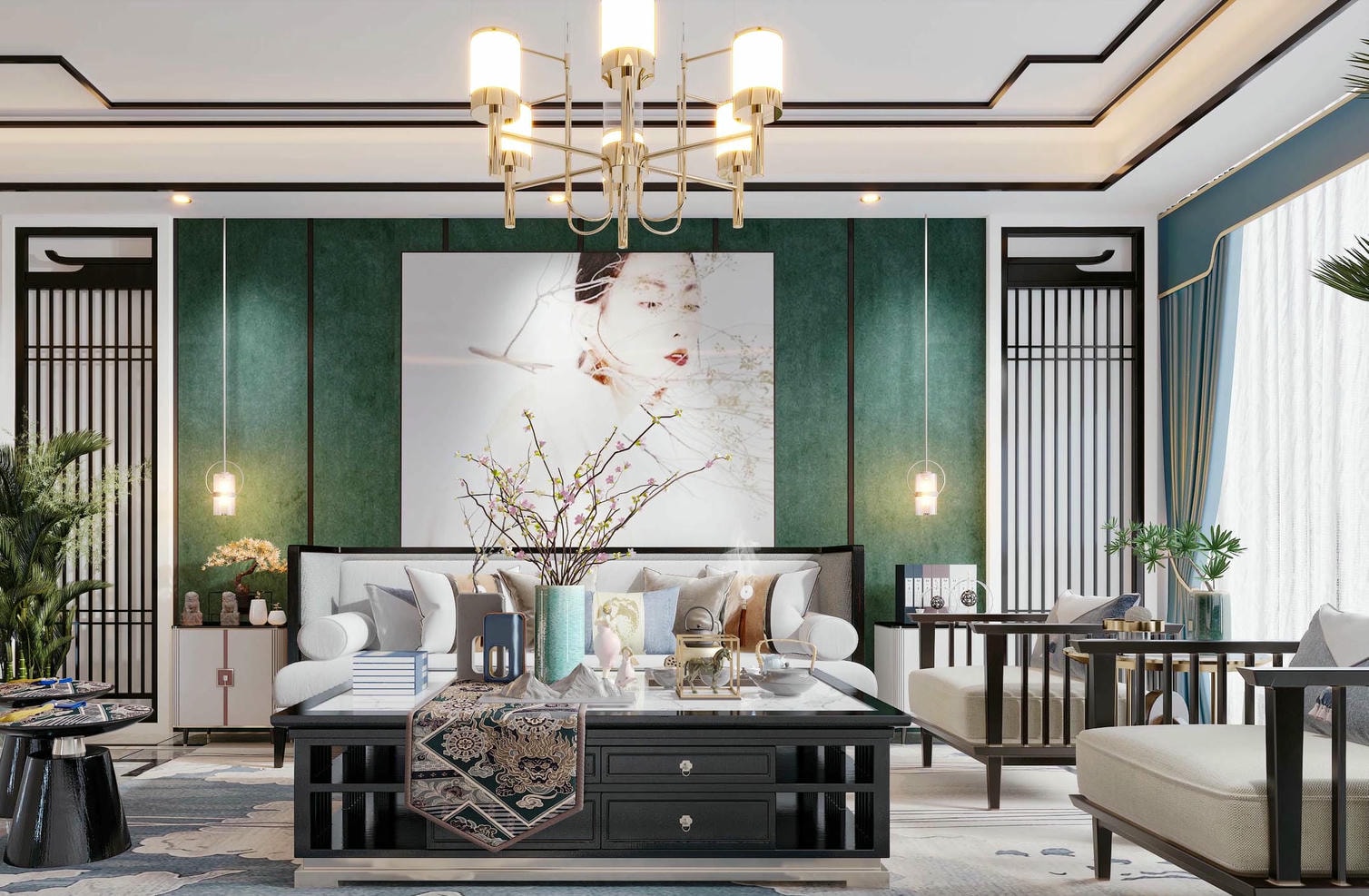 Thiết kế nội thất tân cổ điển