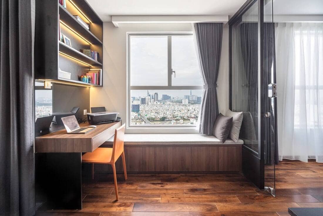 Thiết kế phòng đọc sách hiện đại Thiết kế phòng đọc sách hiện đại