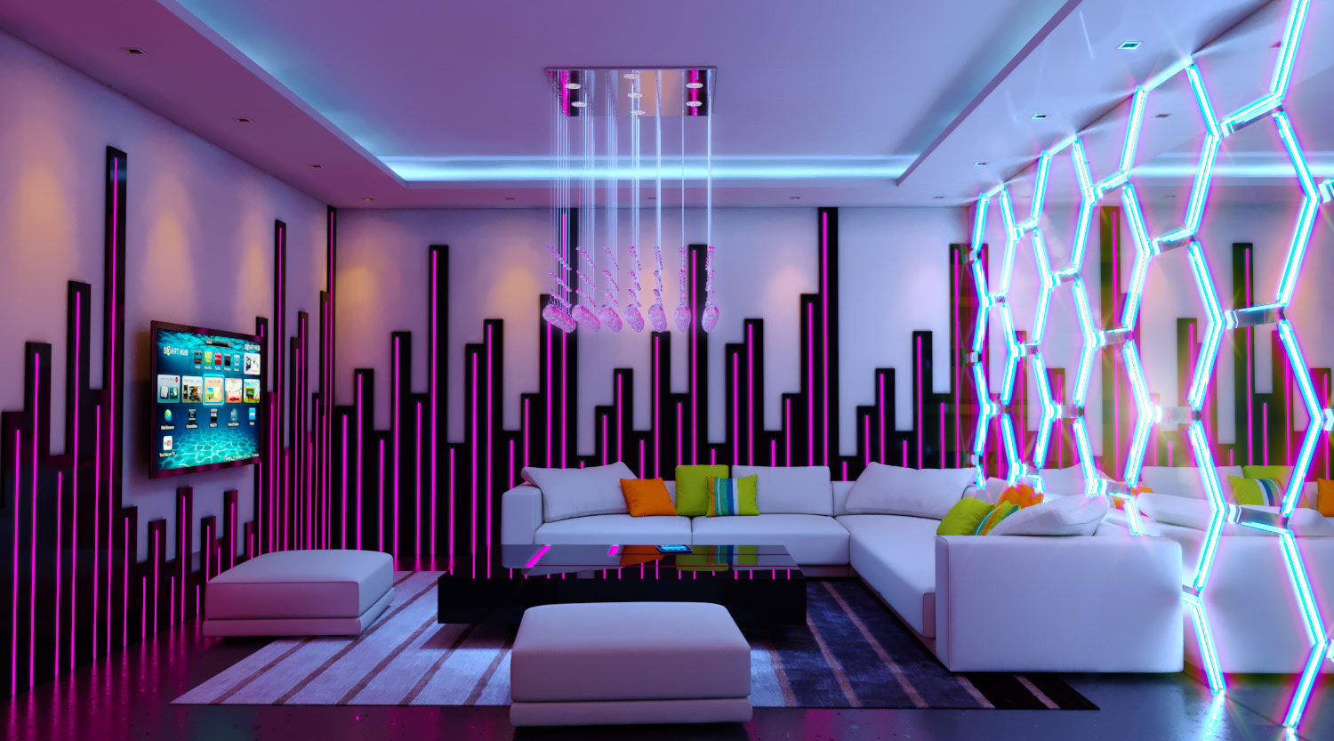 Thiết kế phòng giải trí có karaoke Thiết kế phòng giải trí có karaoke