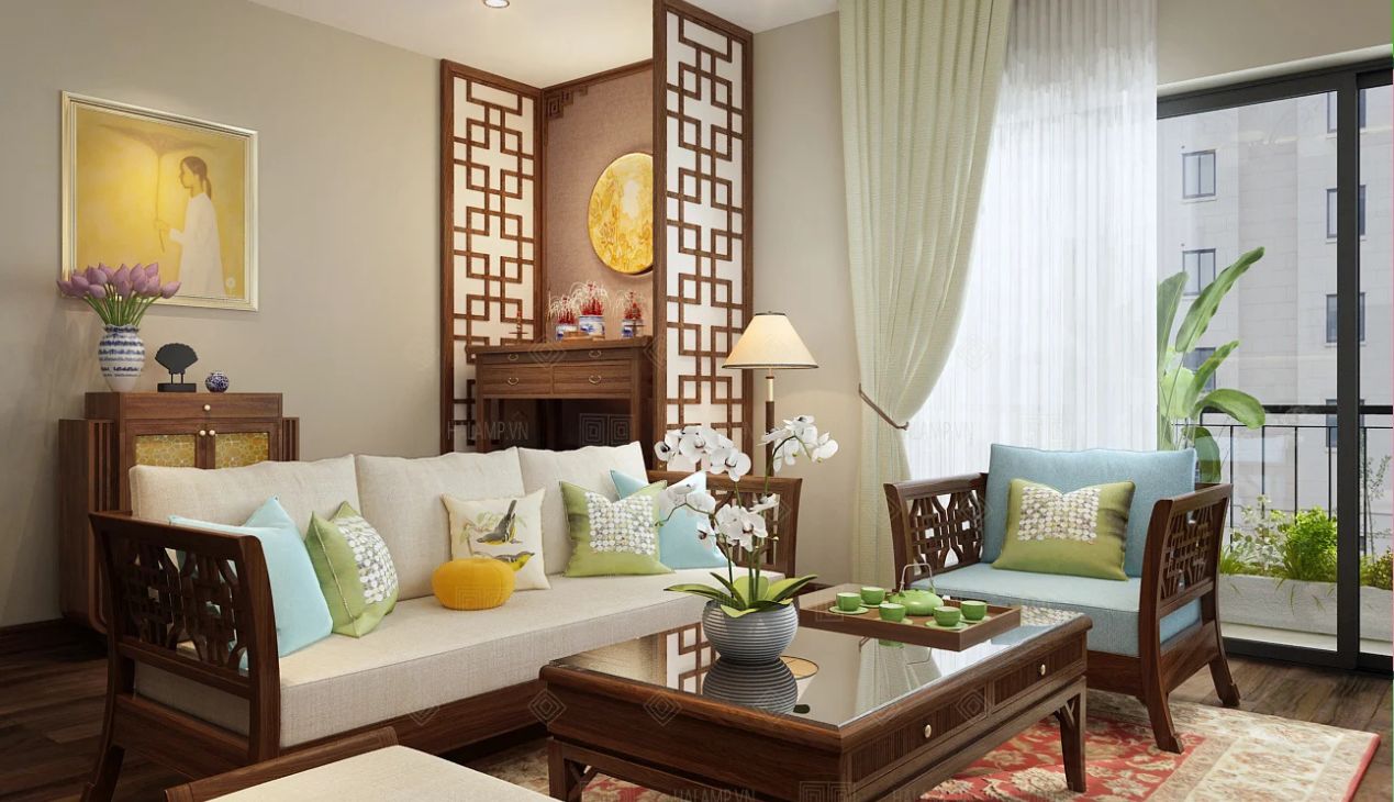 Thiết kế phòng thờ có không gian đọc sách nhà chung cư Thiết kế phòng thờ có không gian đọc sách nhà chung cư
