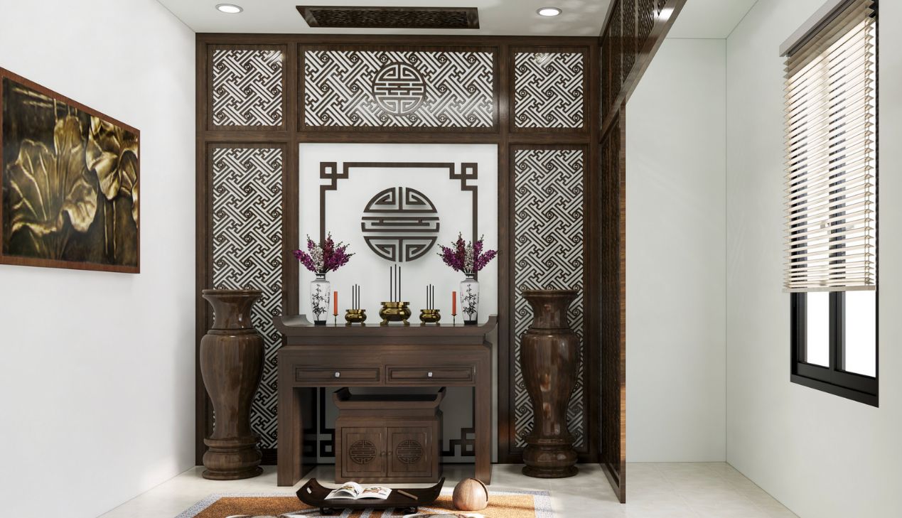 Thiết kế phòng thờ đẹp