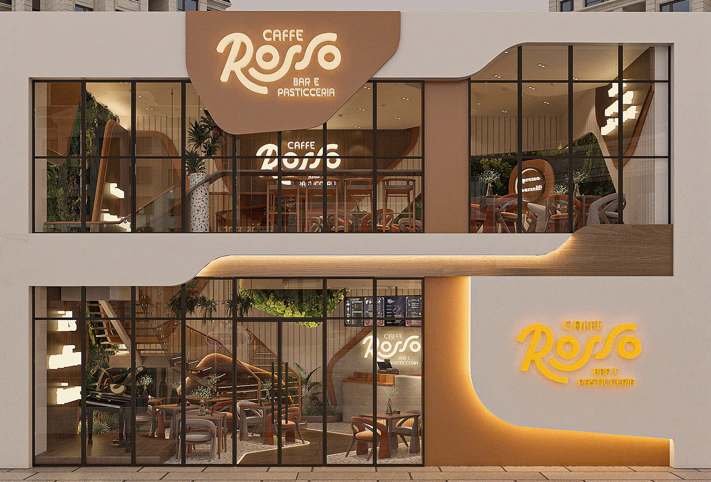 Thiết kế thi công quán cafe đẹp