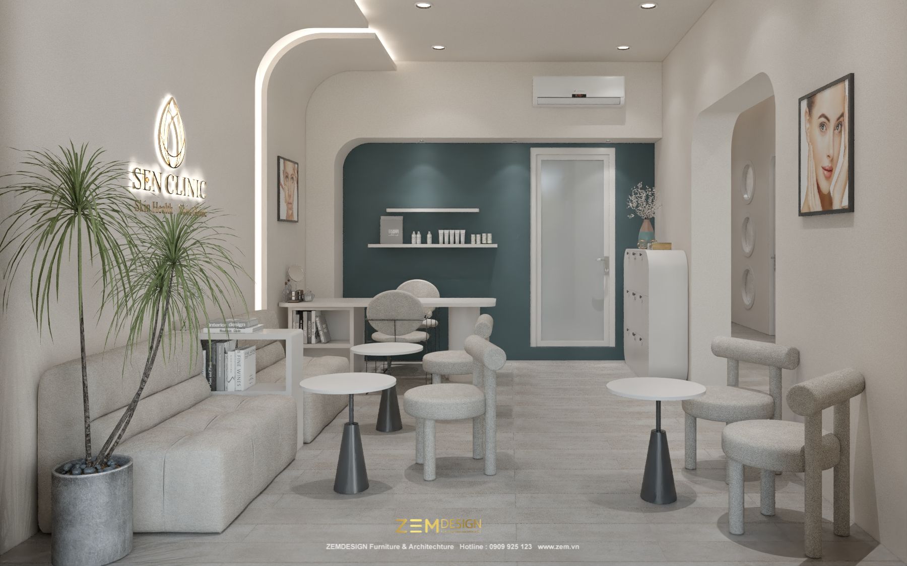 Thiết kế thi công spa đẹp Thiết kế thi công spa đẹp