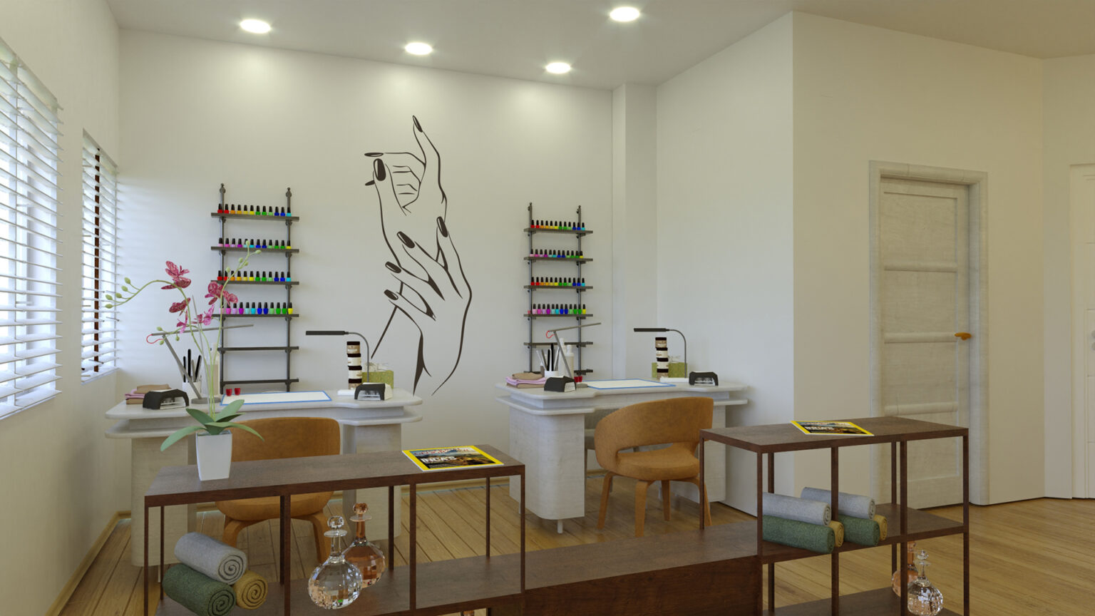 Thiết kế thi công spa kiểu đương đại Thiết kế thi công spa kiểu đương đại