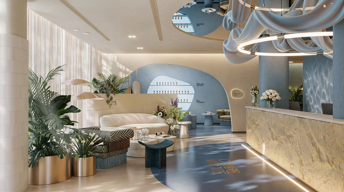 Thiết kế thi công spa phong cách Organic Modern Thiết kế thi công spa phong cách Organic Modern