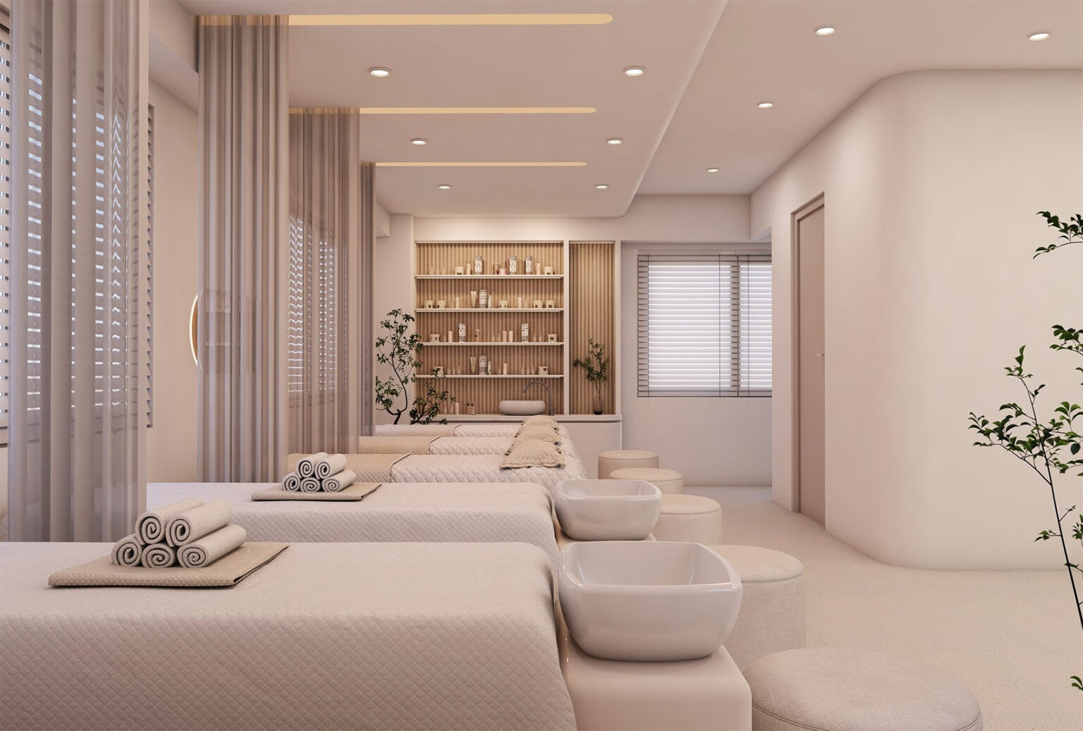 Thiết kế thi công spa phong cách hiện đại Thiết kế thi công spa phong cách hiện đại