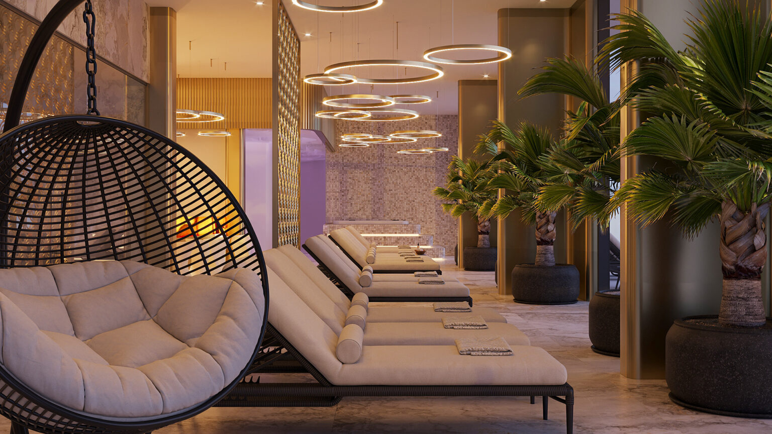Thiết kế thi công spa sang trọng Thiết kế thi công spa sang trọng