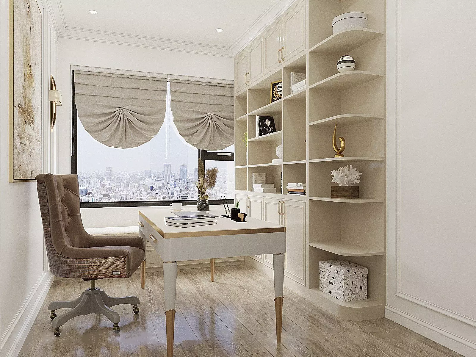 Trang trí phòng đọc sách nhỏ Trang trí phòng đọc sách nhỏ