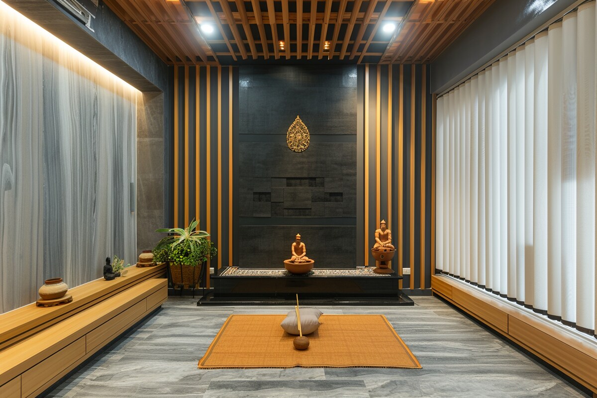 Trang trí phòng thờ hiện đại Trang trí phòng thờ hiện đại
