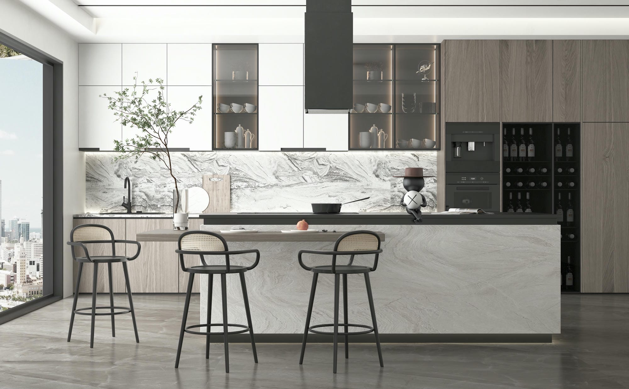 Tủ bếp gỗ công nghiệp có độ bền cao theo thời gian Tủ bếp gỗ công nghiệp có độ bền cao theo thời gian