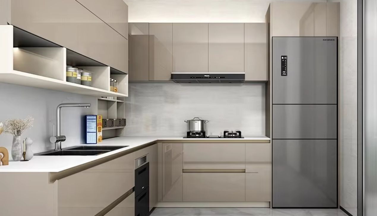 Tủ Bếp Nhựa Chữ L Cho Không Gian Bếp Đẹp Tủ Bếp Nhựa Chữ L Cho Không Gian Bếp Đẹp