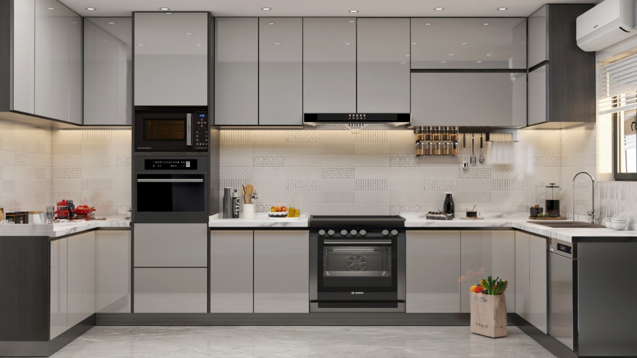 Vật liệu làm tủ bếp Acrylic cho không gian bếp sang trọng Vật liệu làm tủ bếp Acrylic cho không gian bếp sang trọng