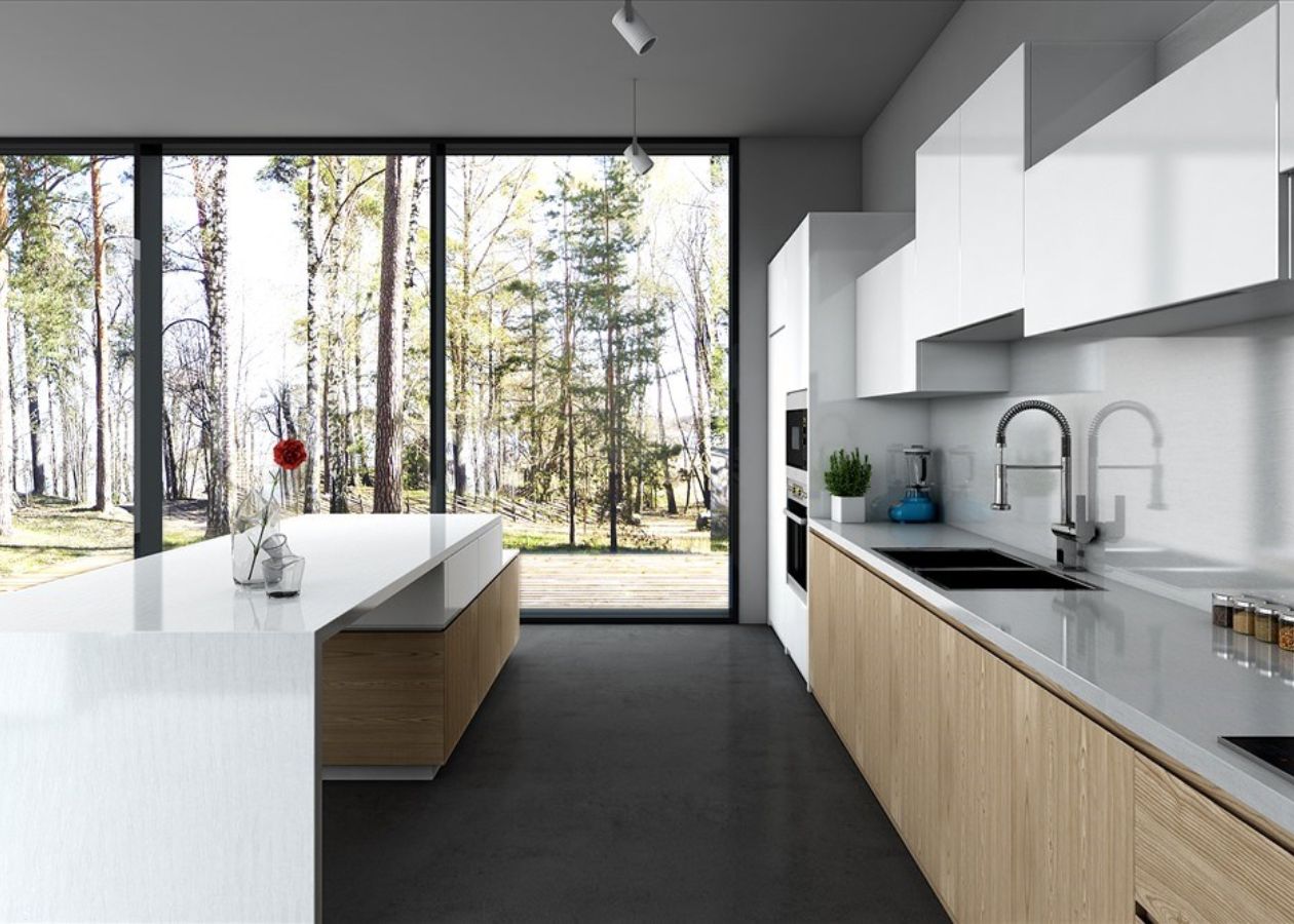 Có nên chọn đá bếp solid surface