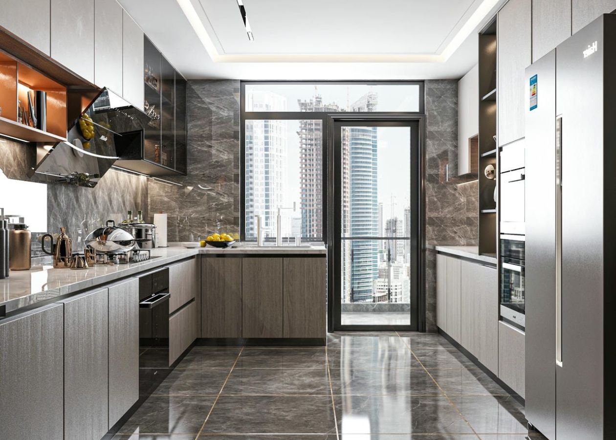 Kích Thước Tủ Bếp Chữ L: Chuẩn Khoa Học, Hợp Phong Thủy, Đẹp Từng Góc Nhìn 18 Kệ bếp chữ L chuẩn – Đẹp, tiện lợi