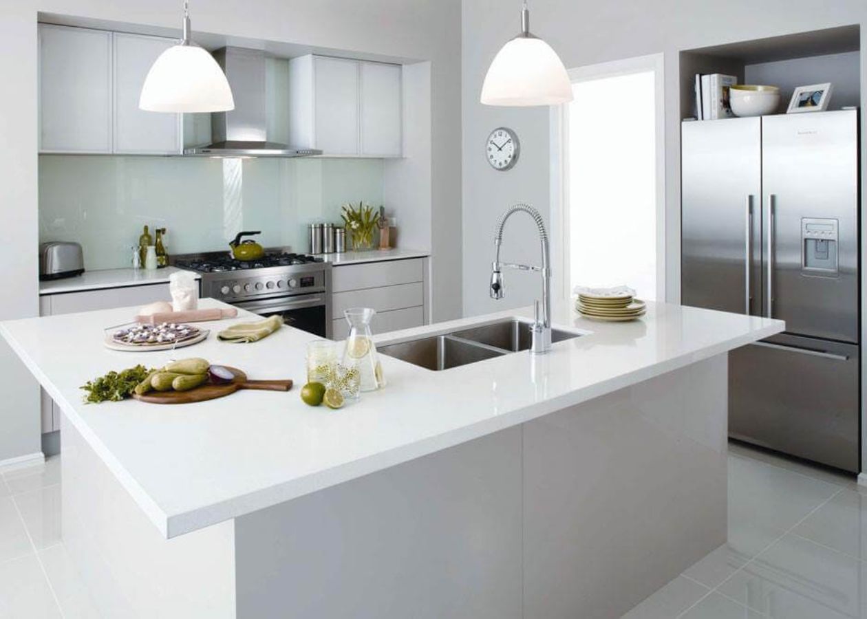 Lưu ý khi làm mặt đá bếp solid surface