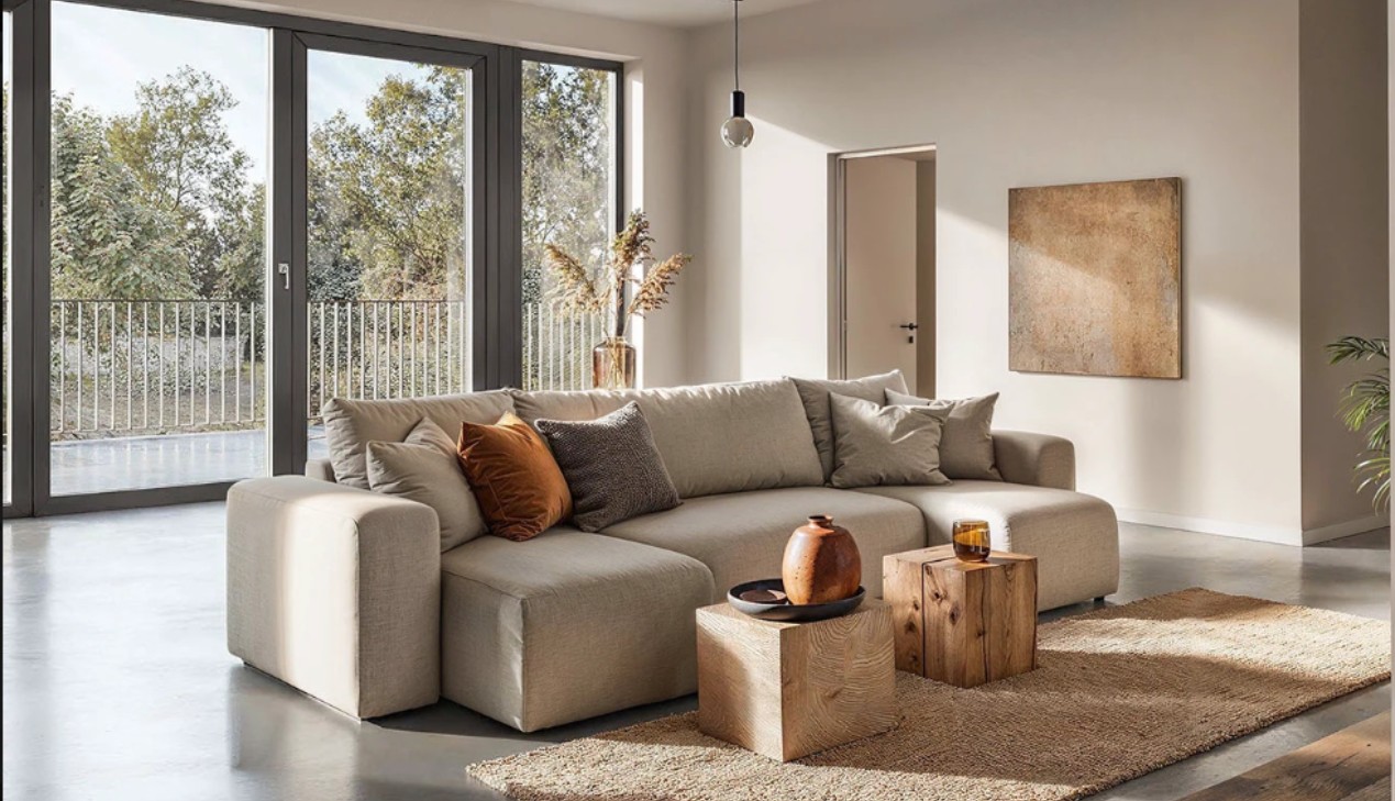 Tham khảo cách phối màu nội thất phòng khách đẹp theo phong cách Scandinavian