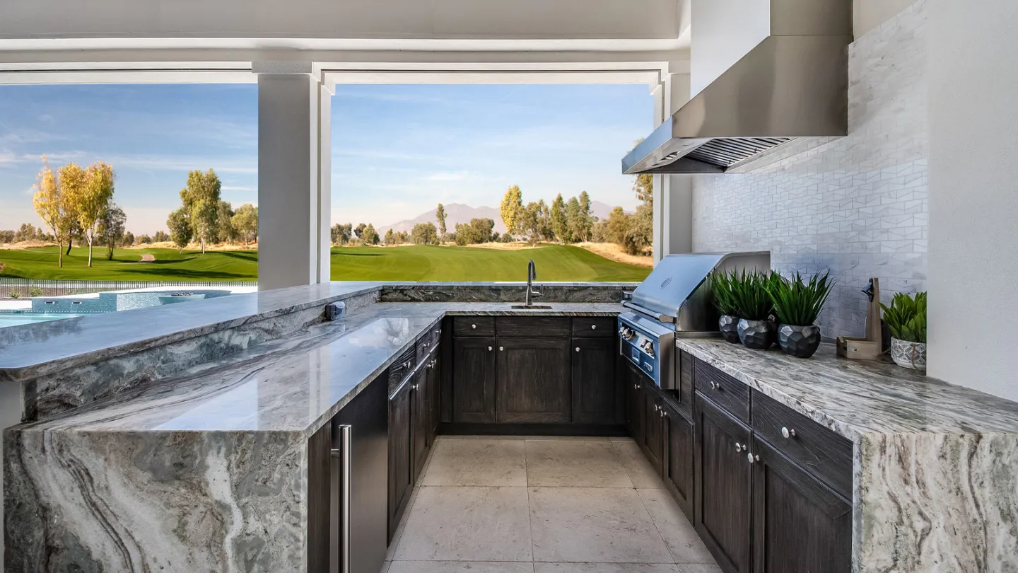 Bàn bếp bằng đá granite đẹp