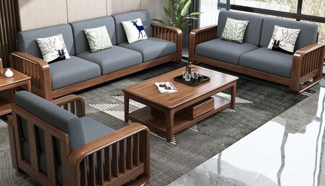 Bàn ghế gỗ hiện đại giá rẻ