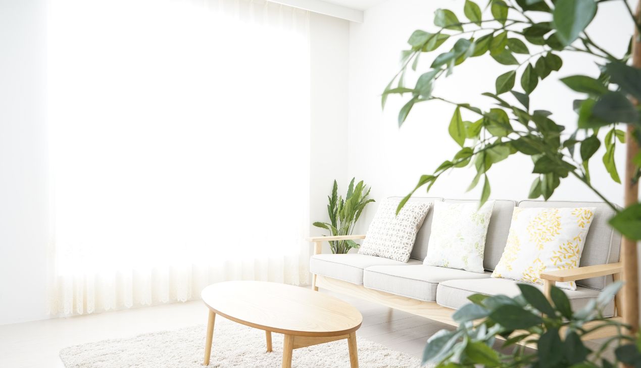 Bàn ghế gỗ nhỏ cho phòng khách nhỏ