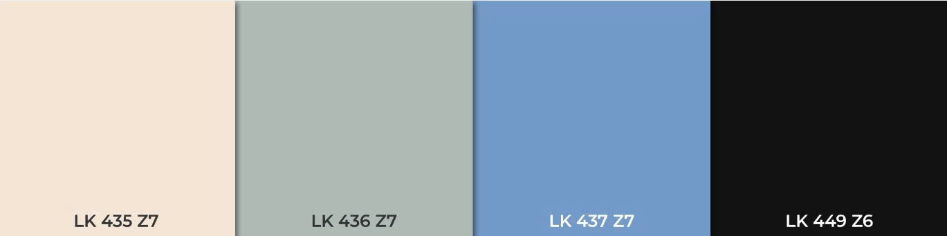 Bảng mã màu Solid Kingdom Basic Laminate An Cường Bảng mã màu Solid Kingdom Basic Laminate An Cường