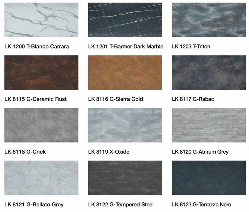 Bảng mã màu laminate An Cường Bảng mã màu laminate An Cường