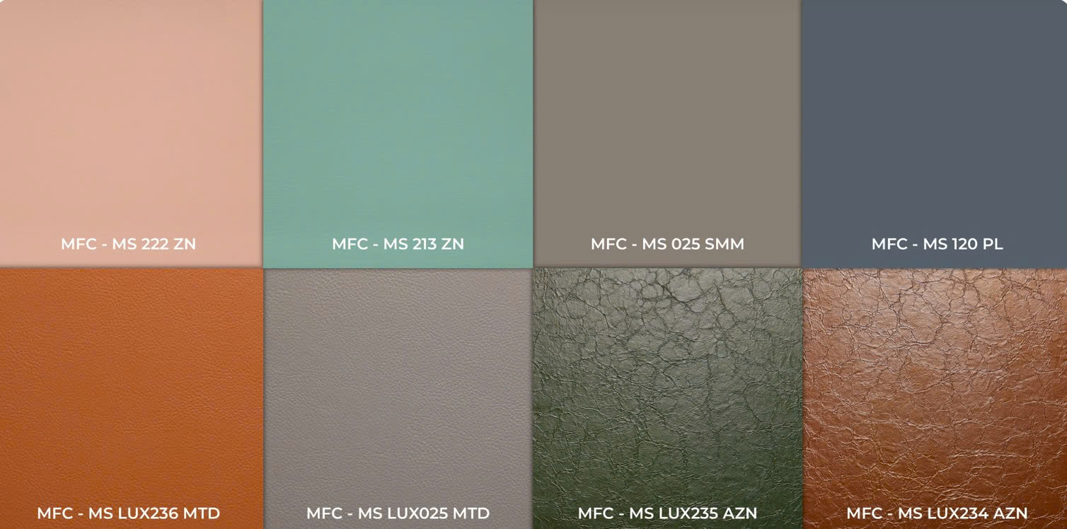 Bảng màu gỗ mfc An Cường Bảng màu gỗ mfc An Cường