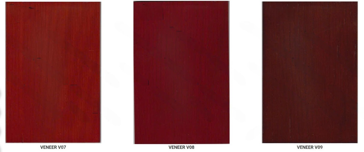 Bảng màu gỗ veneer sơn pu 03 Bảng màu gỗ veneer sơn pu 03