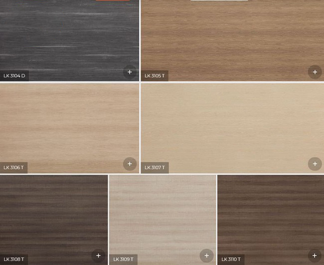 Bảng màu laminate An Cường 2 Bảng màu laminate An Cường 2