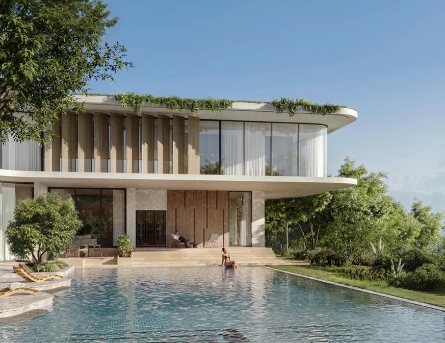 Thiết kế nội thất biệt thự nghỉ dưỡng đẹp, tinh tế và cao cấp 50 Biệt thự nghỉ dưỡng 2 tầng