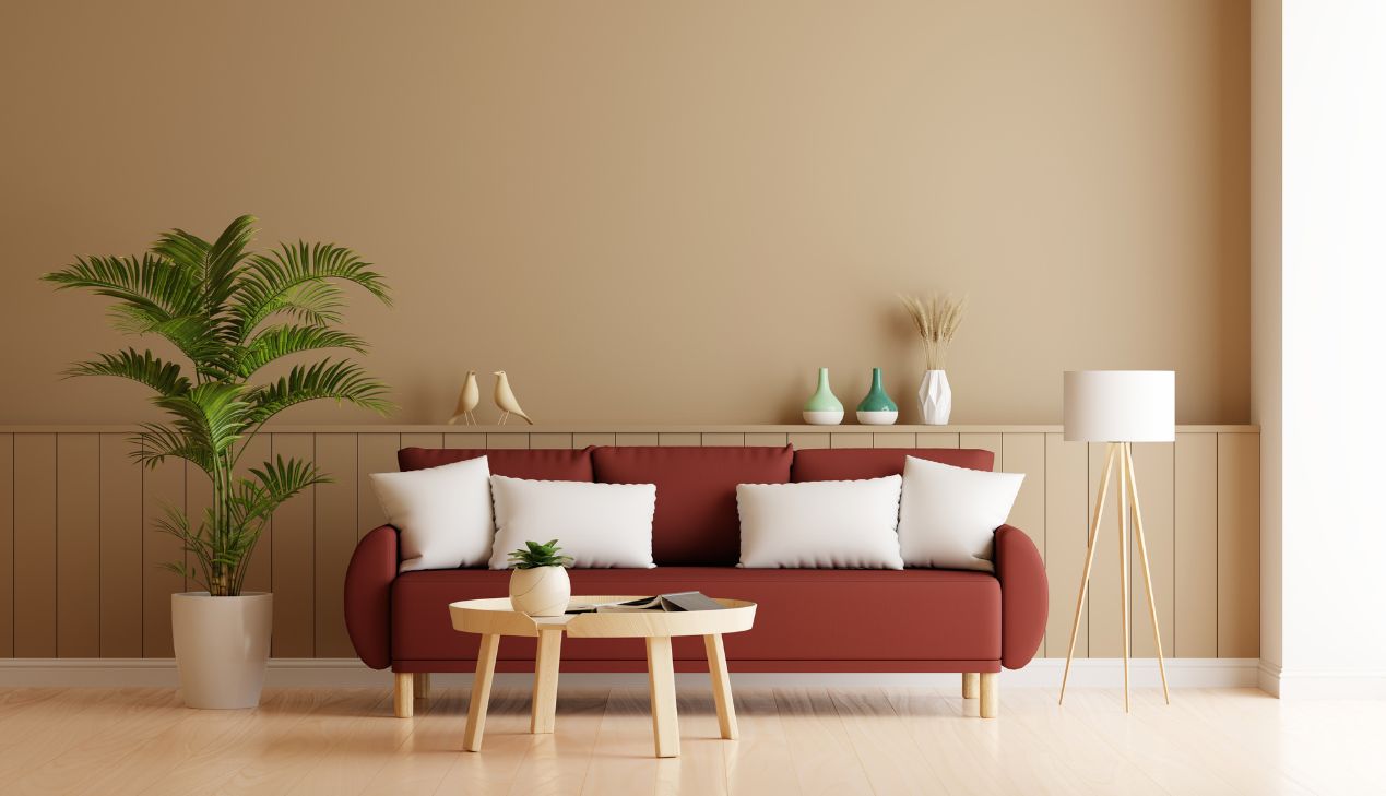 Bộ bàn ghế gỗ cho căn hộ mini