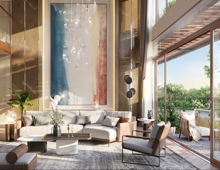 Thiết kế nội thất biệt thự nghỉ dưỡng đẹp, tinh tế và cao cấp 34 Bố trí nội thất biệt thự nghỉ dưỡng