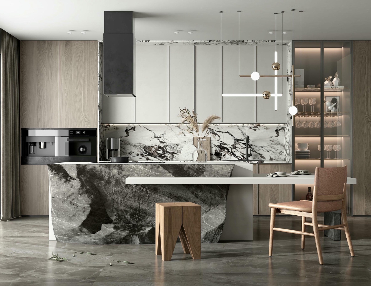 Bố trí nội thất phong cách Modern