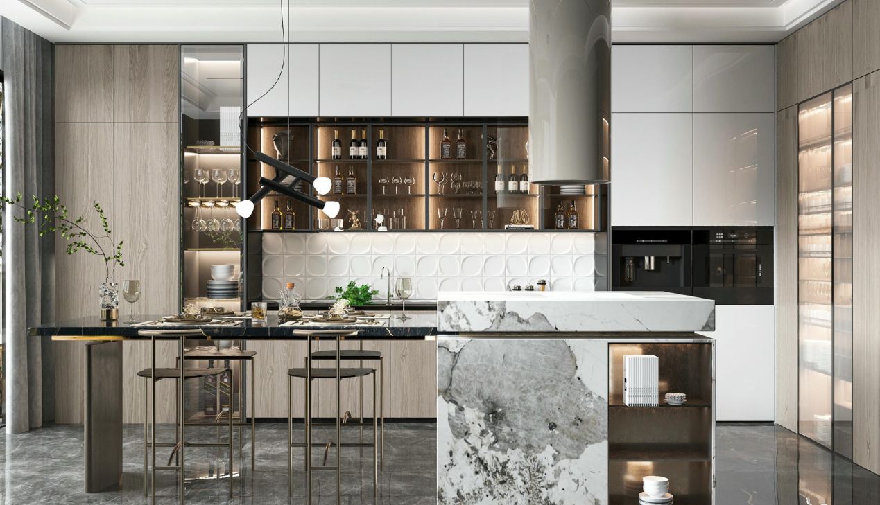 Các mẫu quầy bar gia đình