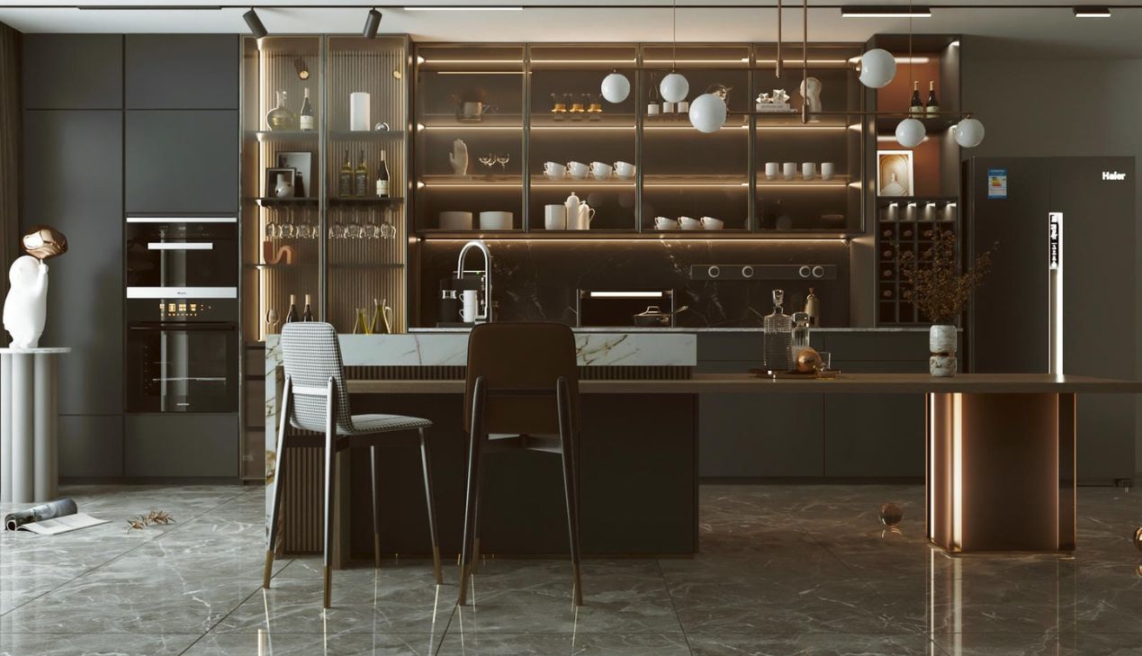 Các mẫu quầy bar mini đẹp