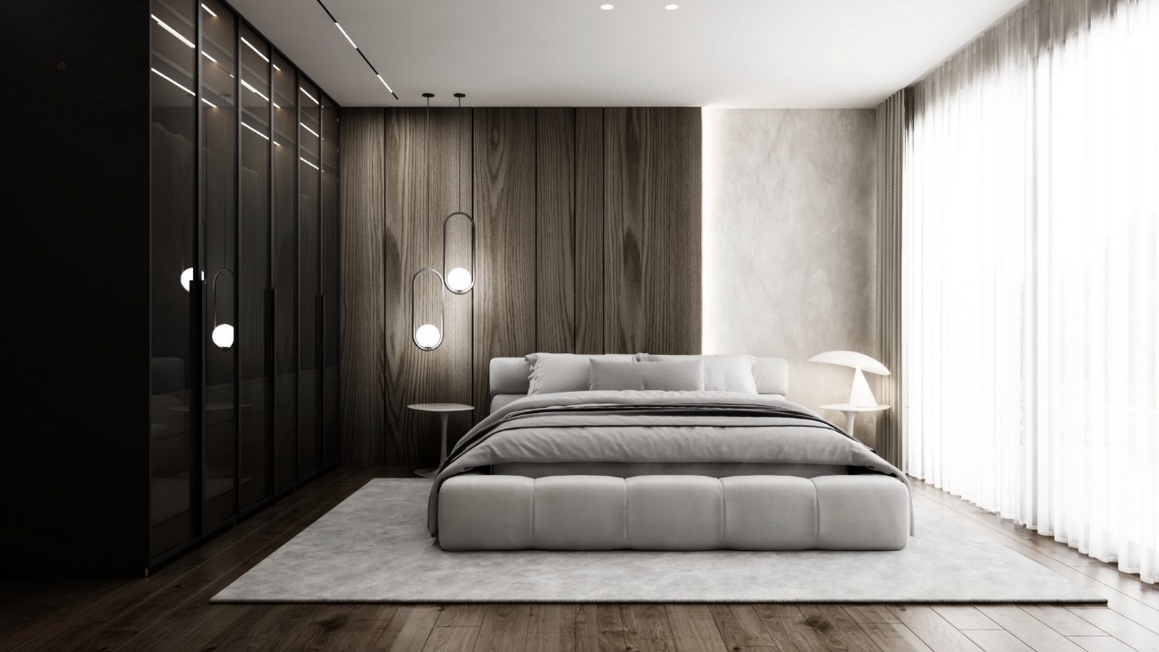 Các mẫu tủ quần áo đẹp phong cách tối giản