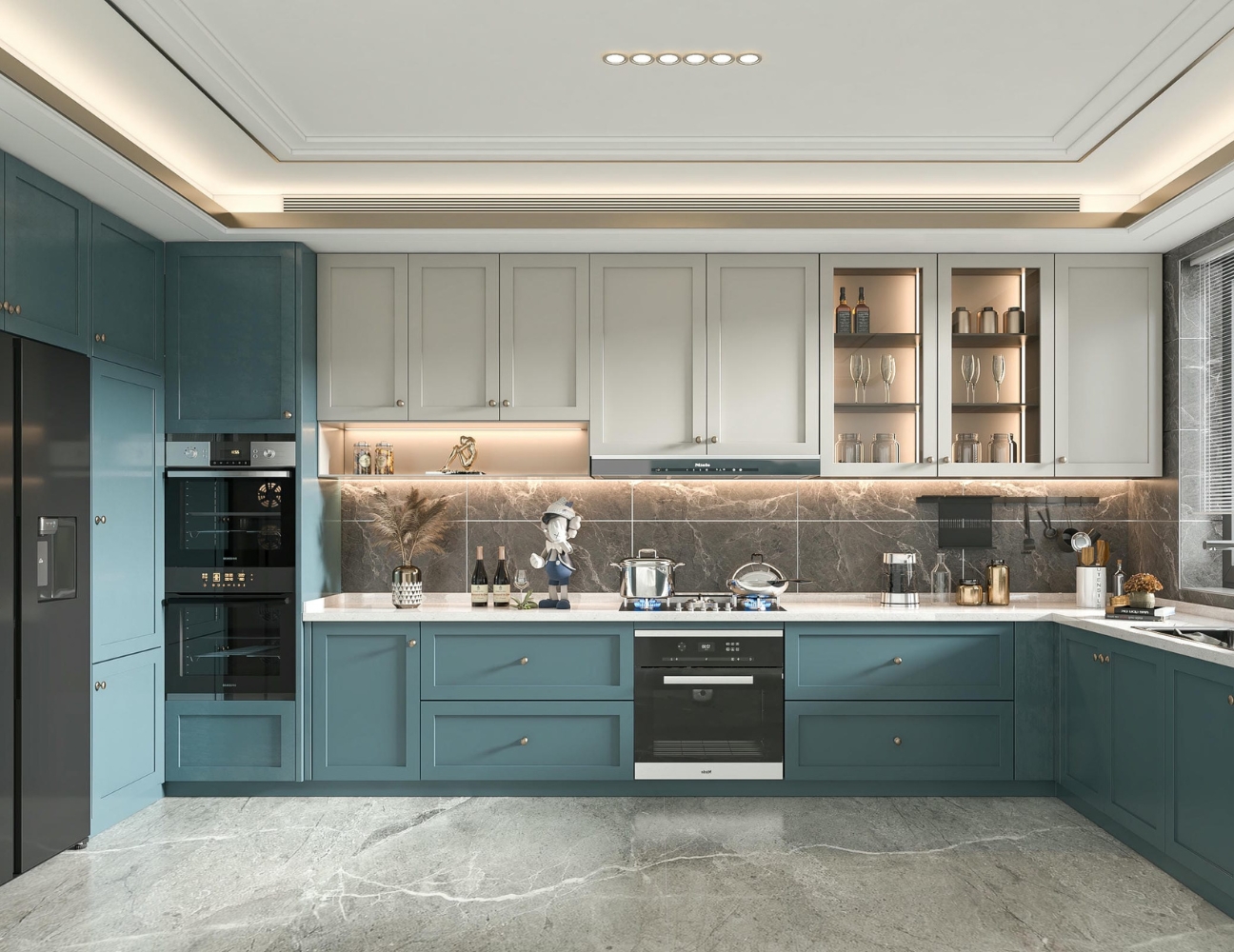 Cách phối màu nội thất hiện đại