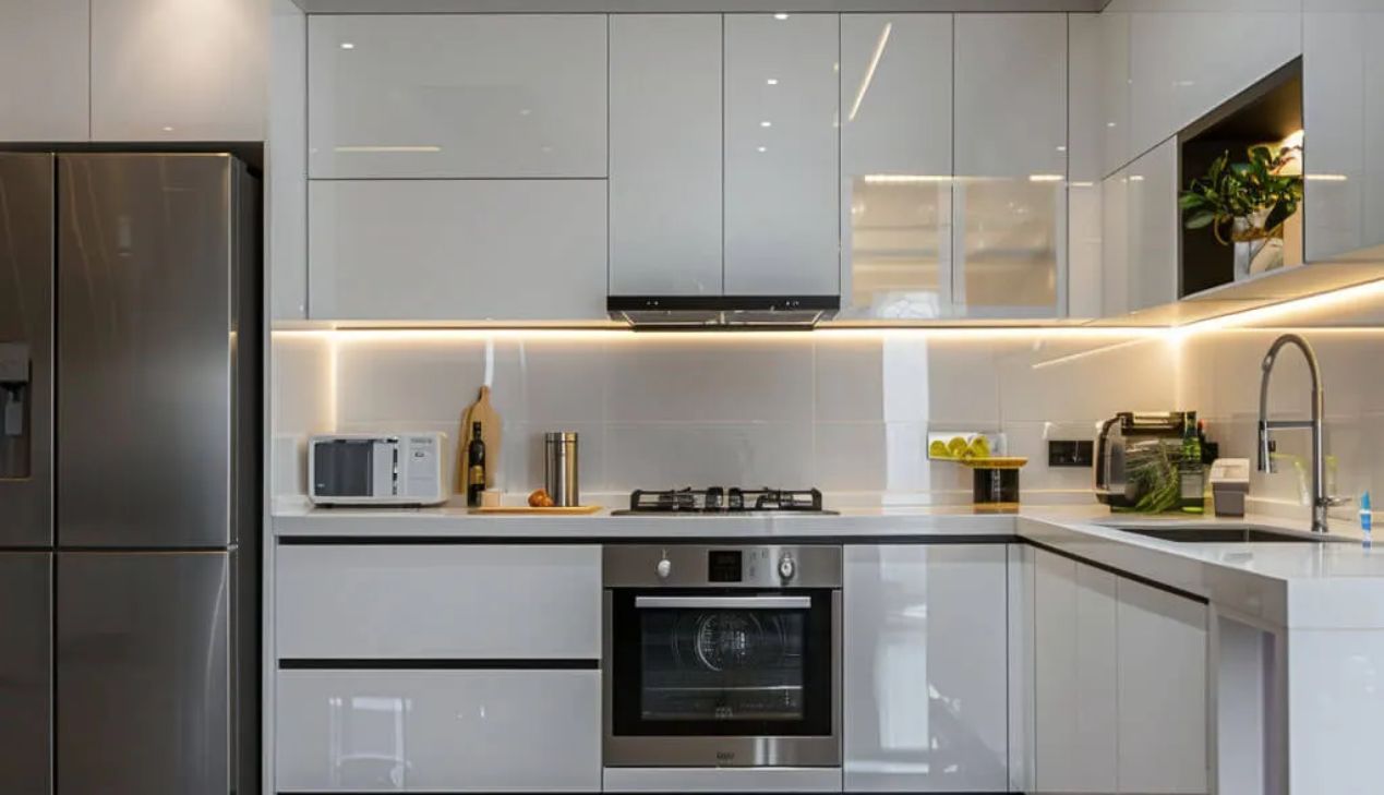 Cấu tạo tủ bếp nhựa acrylic Cấu tạo tủ bếp nhựa acrylic