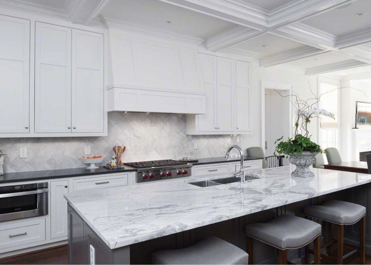 Đá bếp tự nhiên Marble