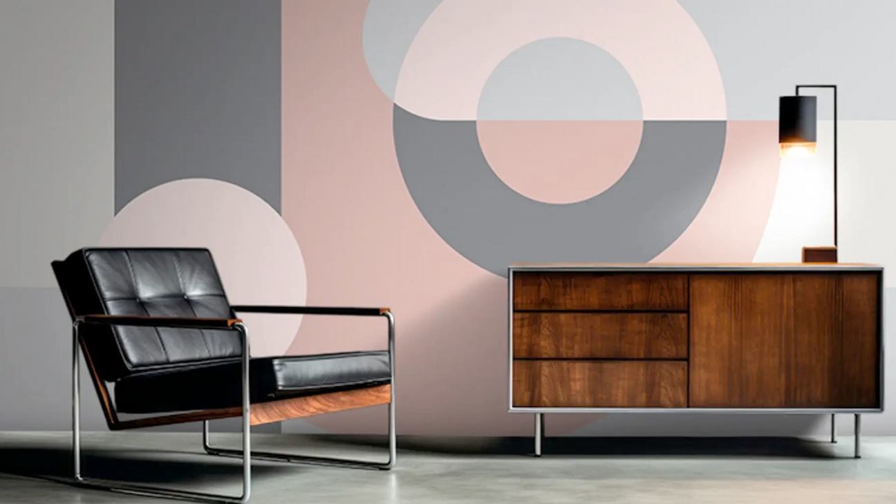 Đồ nội thất Bauhaus với đường nét hình học