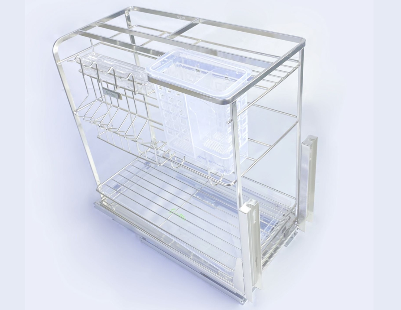 Giá dao thớt inox âm tủ